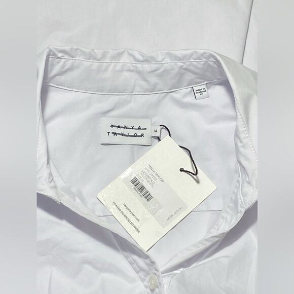 Tanya Taylor Wyn Pleated Mini Dress size 14 - Picture 12 of 13